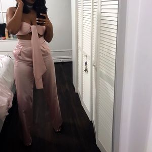 WANTMYLOOK Pink Pant Set - Size M